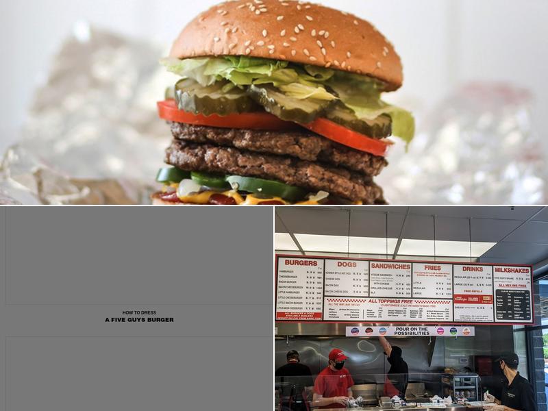 Five Guys Menu