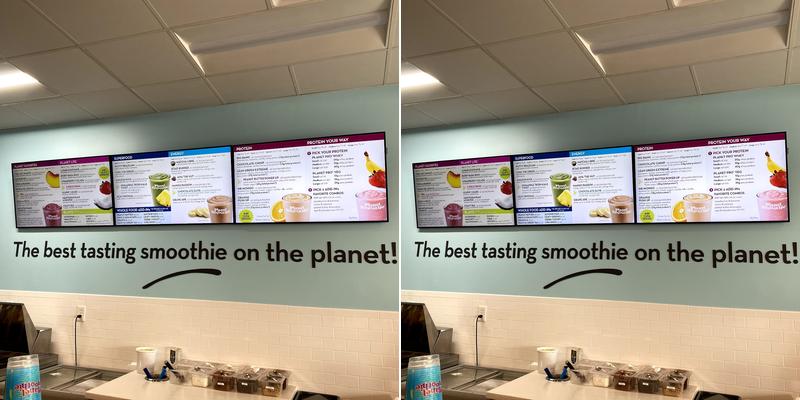 Planet Smoothie Menu