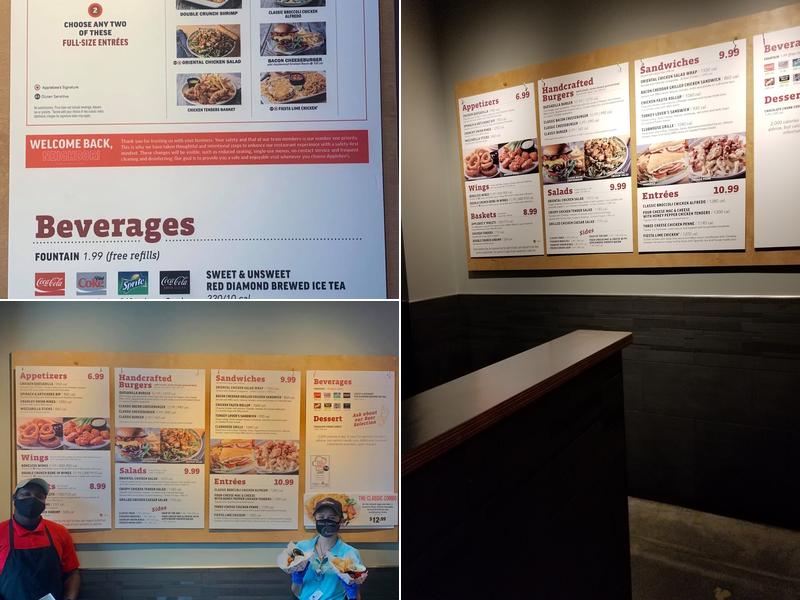 Applebee's Express - Mobile Alabama Menu