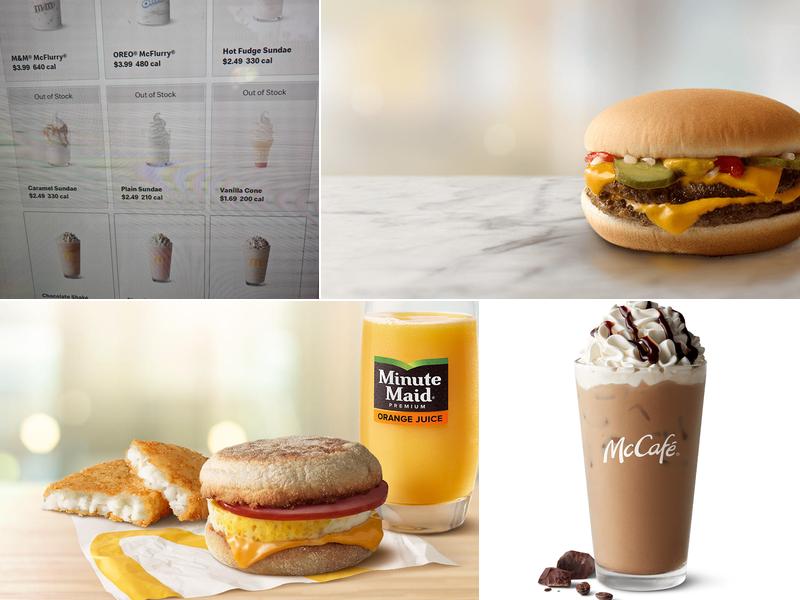 McDonald's Menu