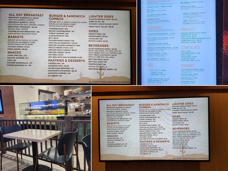 Copper Cactus Grill at Harrah's Ak-Chin Menu