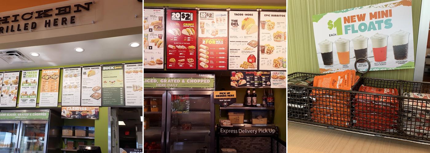 Del Taco Menu