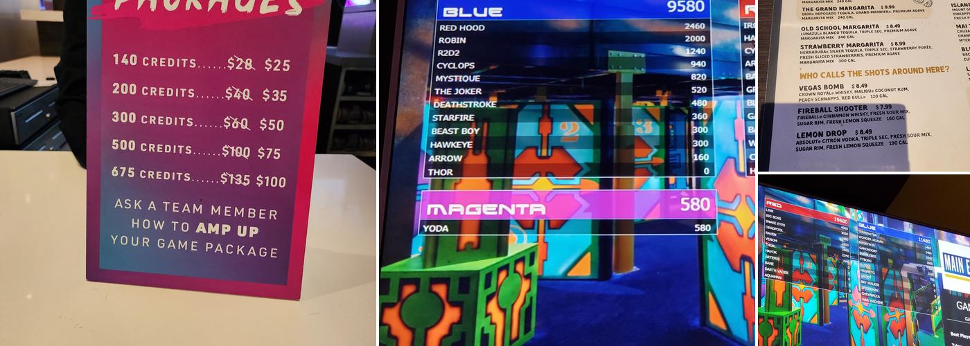 Main Event Gilbert Menu