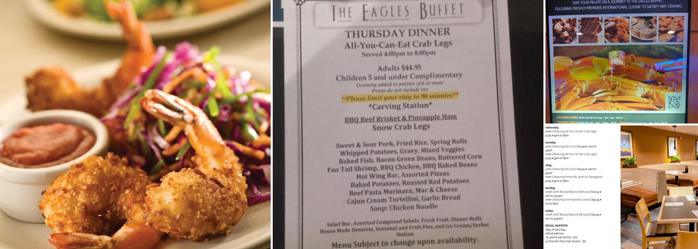 Eagles Buffet Menu