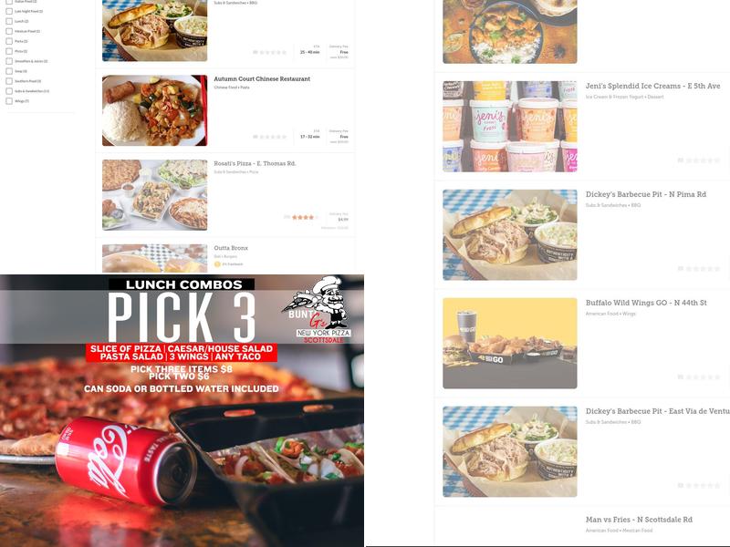 Gus's New York Pizza Menu