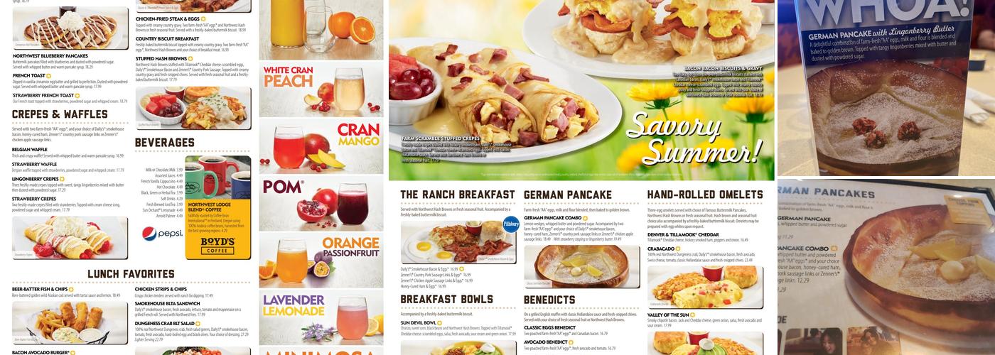 Egg N' Joe (Silverstone Marketplace) Menu