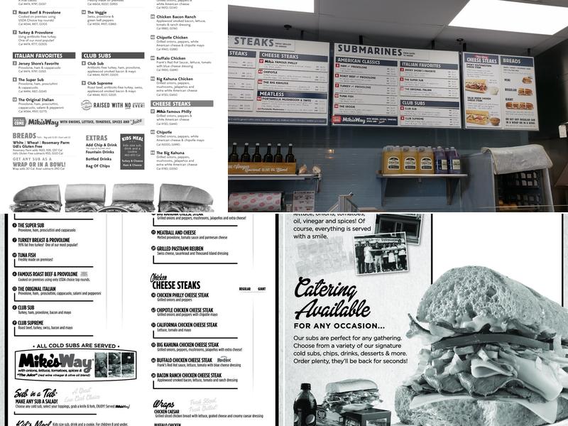 Jersey Mike's Subs Menu