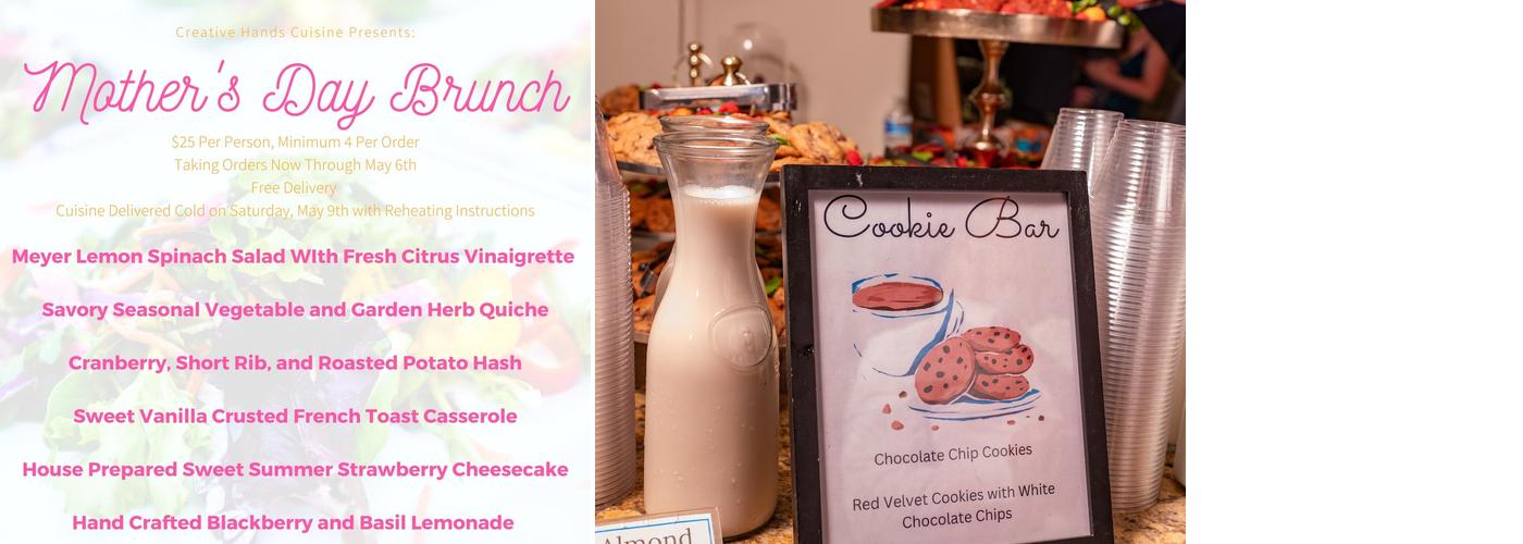 Creative Hands Cuisine Menu