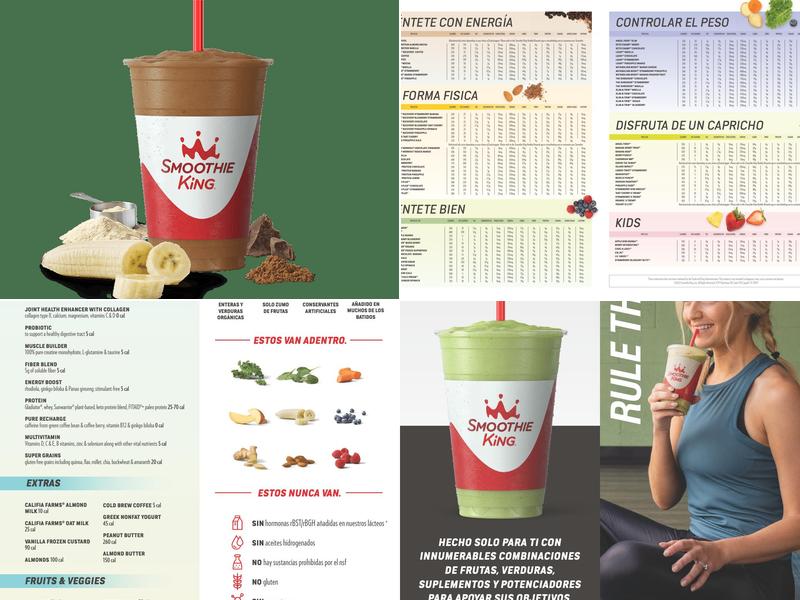 Smoothie King Menu