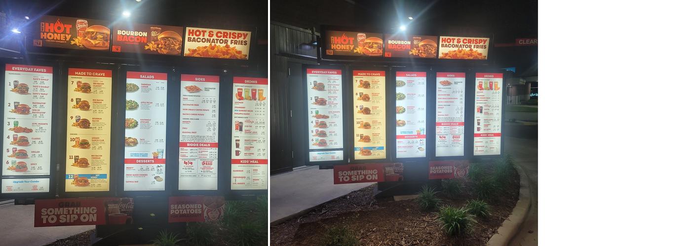 Wendy's Menu