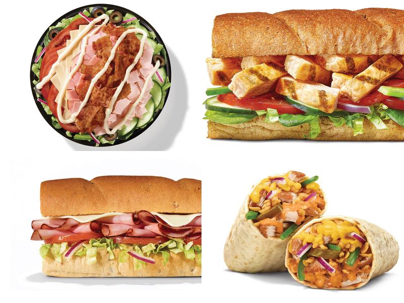 Subway Menu