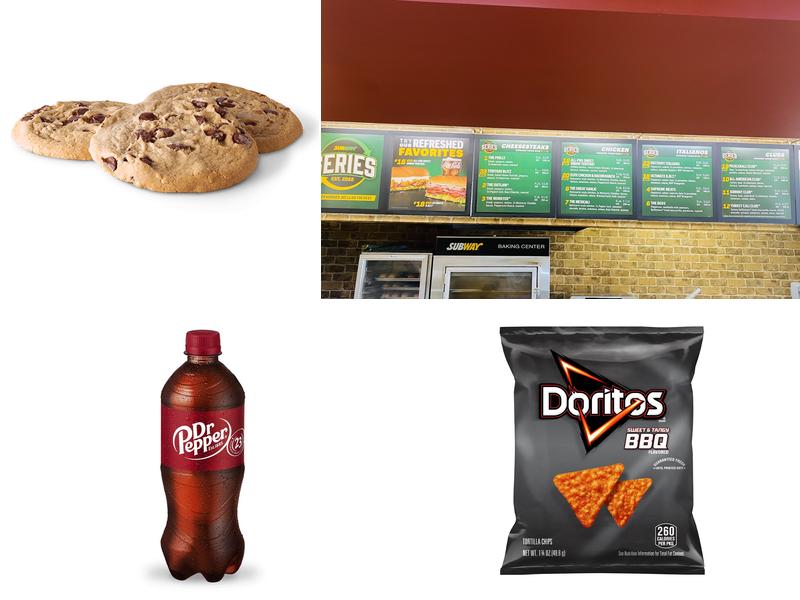 Subway Menu