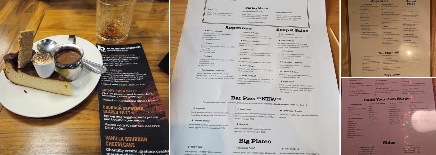Plan b Southington Menu
