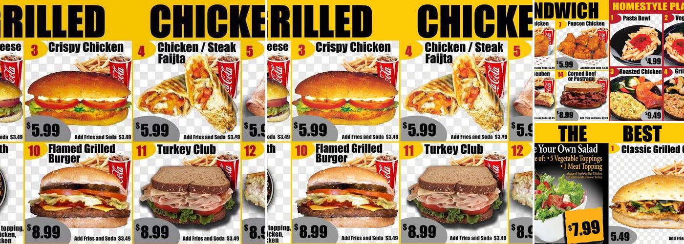 The Original Soupman @ROOSEVELT FIELD MALL Menu