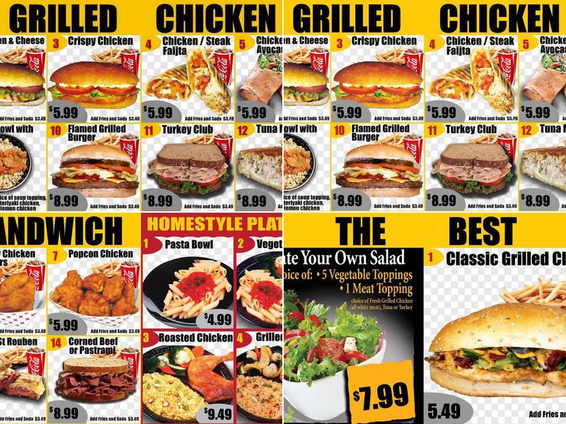 The Original Soupman @ROOSEVELT FIELD MALL Menu