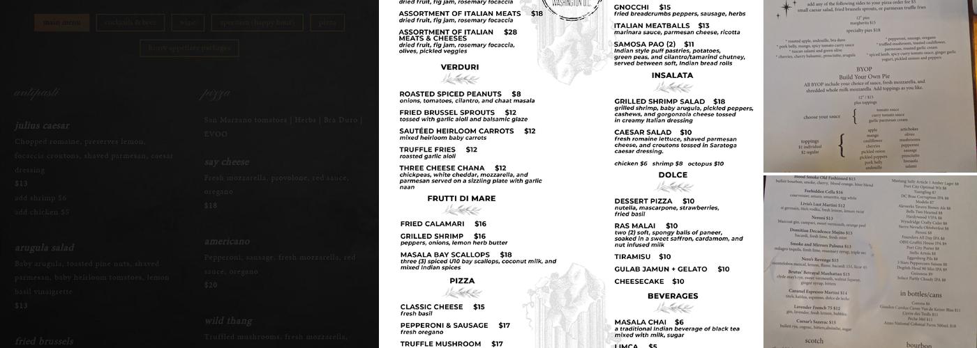 Nero Menu