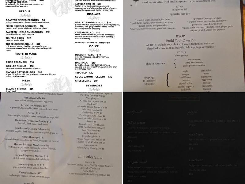 Nero Menu