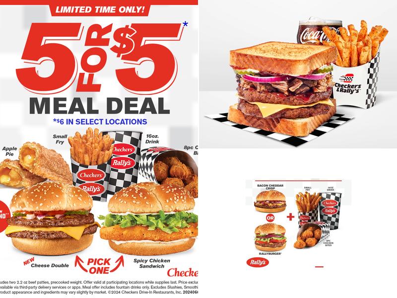 Checkers Menu