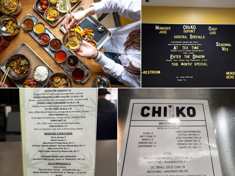 CHIKO Menu