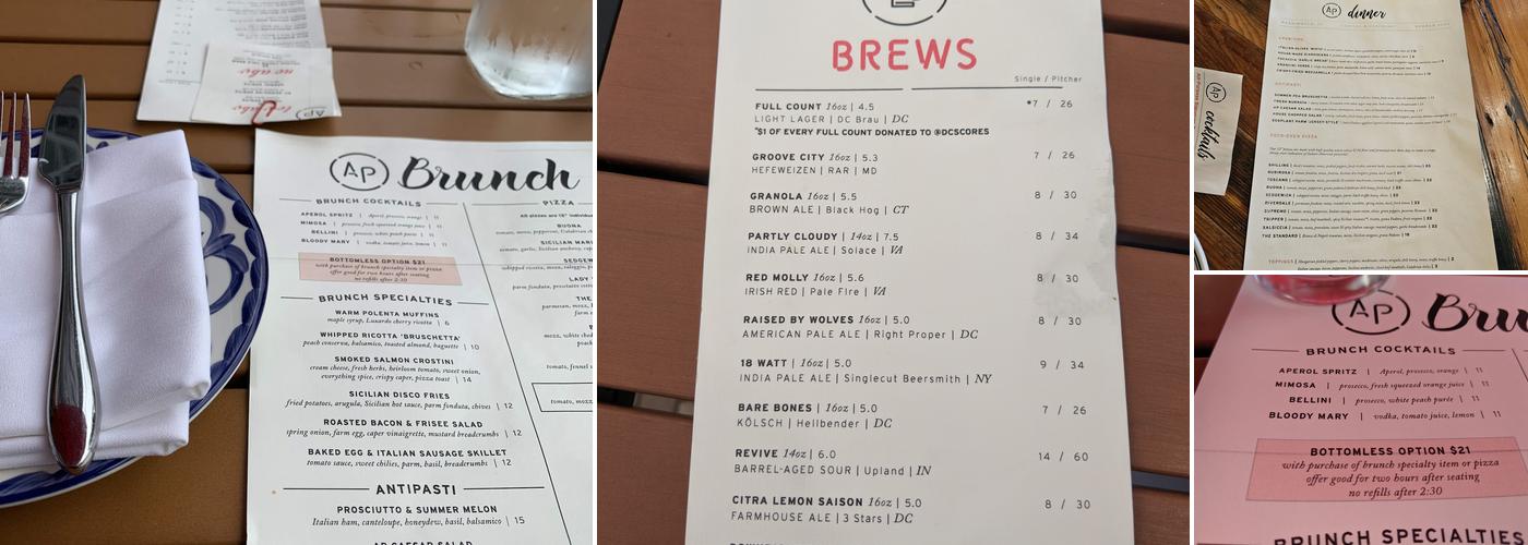 All-Purpose Riverfront Menu