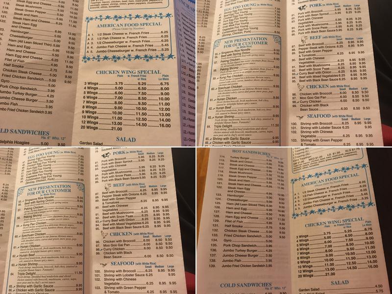 Merry's Kitchen Menu