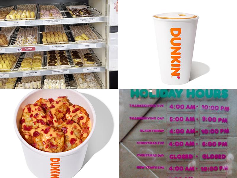 Dunkin' Menu