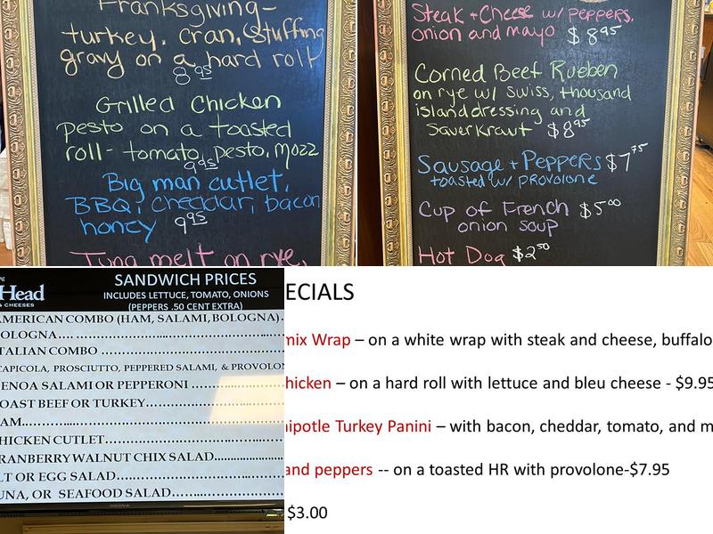 Notch Store Menu