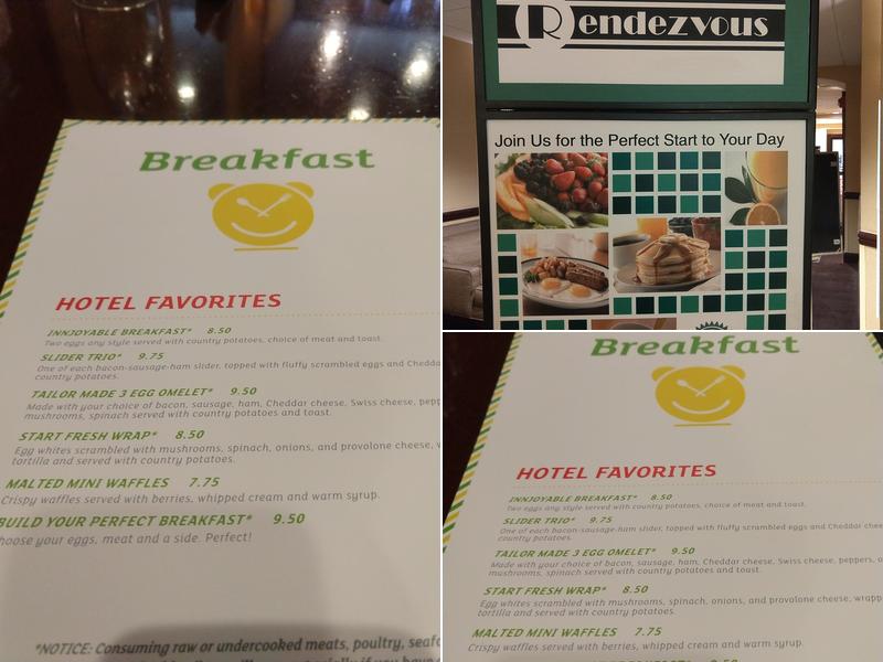 Rendezvous Restaurant Menu