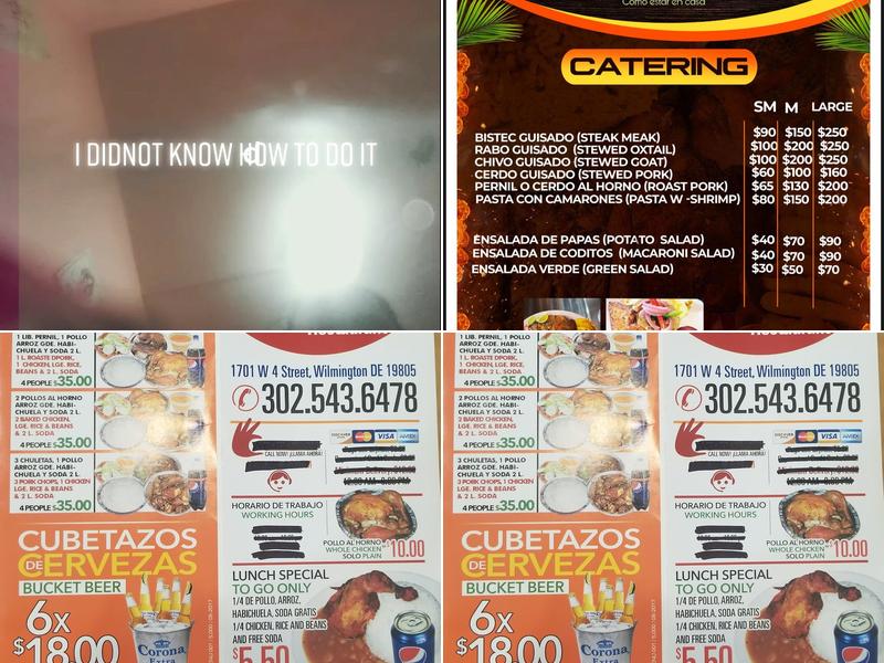 Tropicalia Restaurant Menu