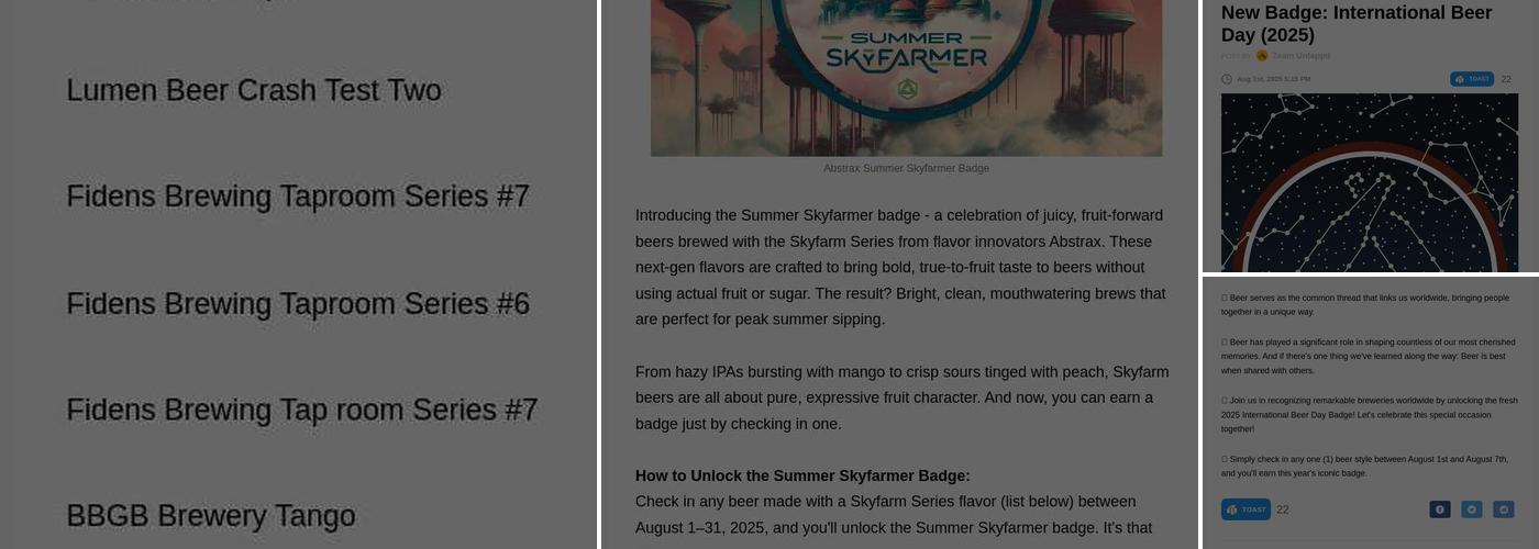 Bellefonte Brewing Company Menu