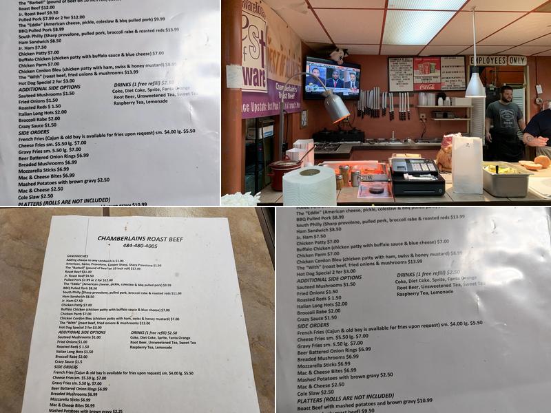 Jerry’s Roast Beef Menu