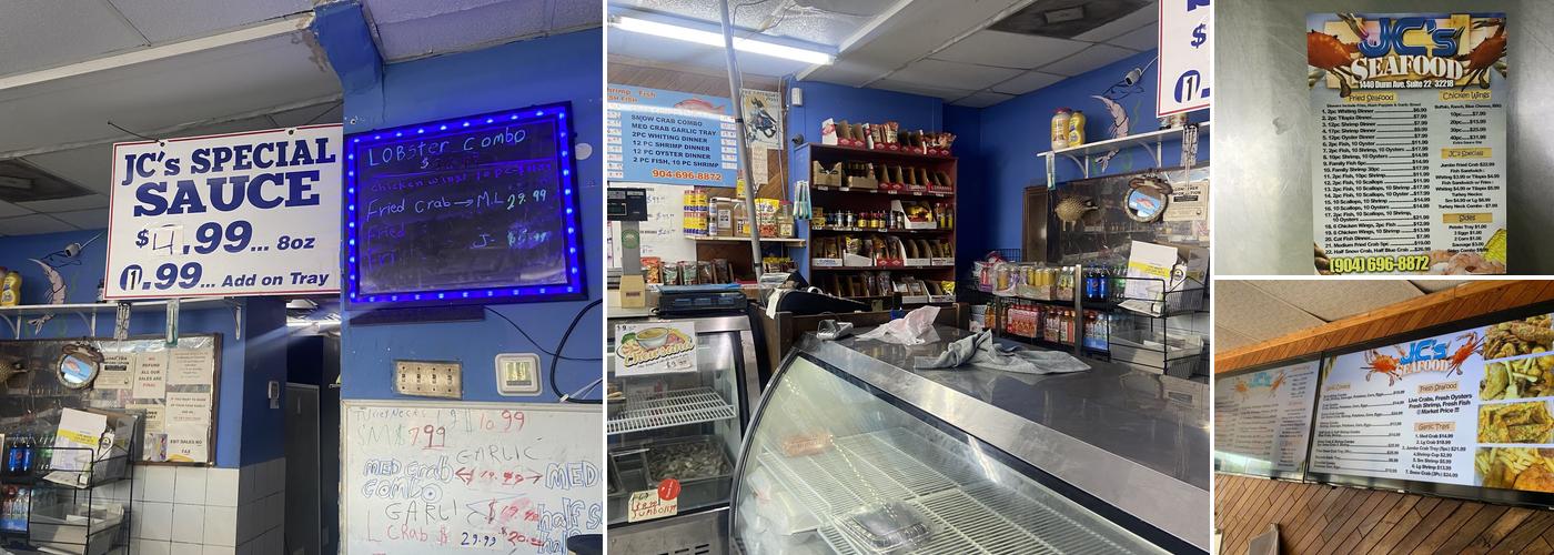 JC's Fresh Seafood Menu