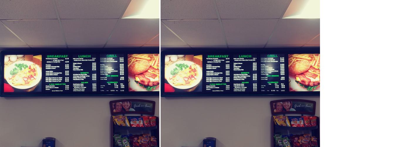 Bunker Menu