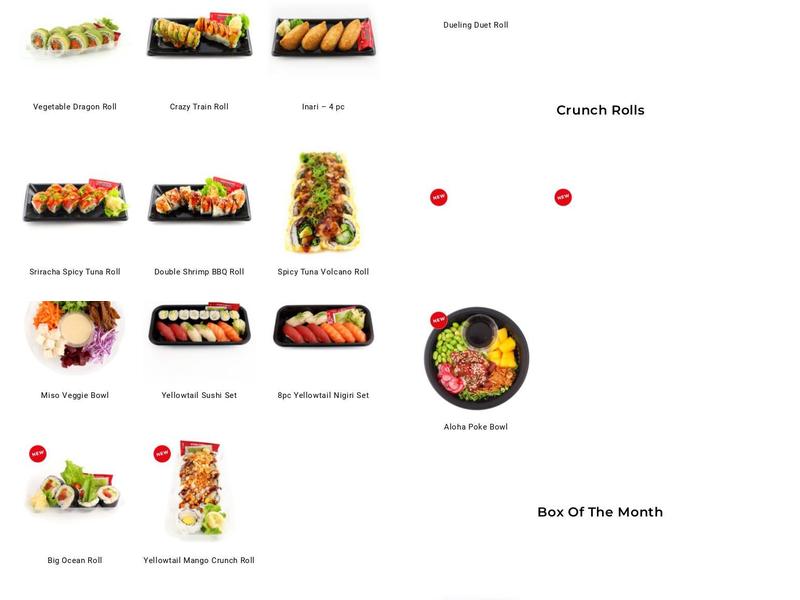 Genji Menu