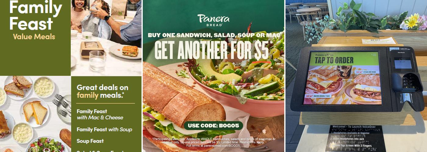 Panera Bread Menu