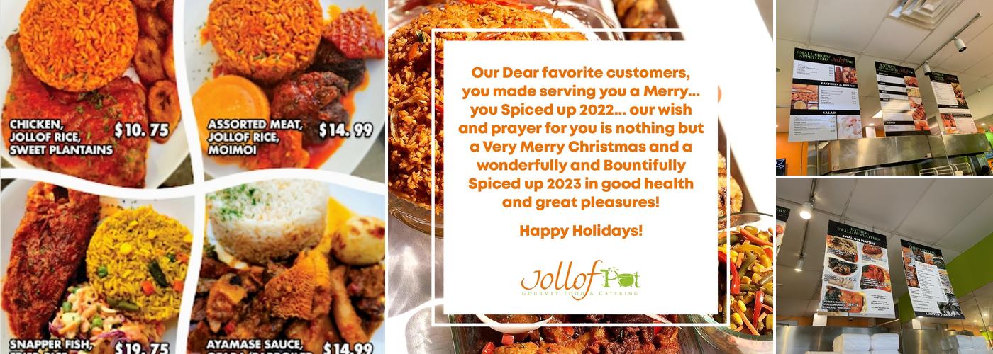 Jollof Pot Menu