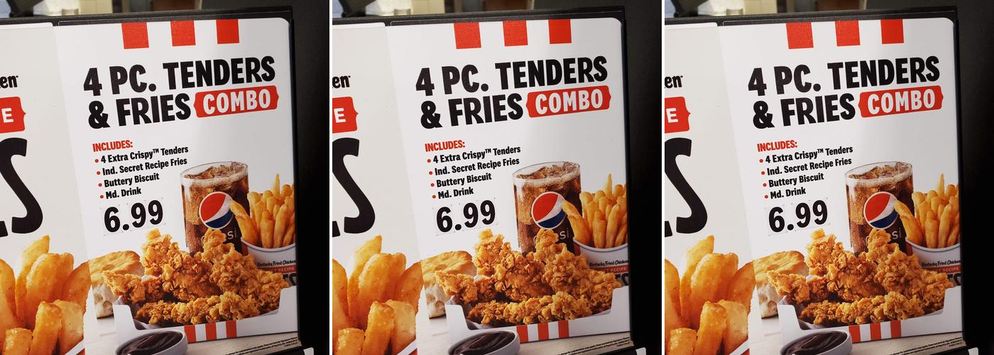 KFC Menu