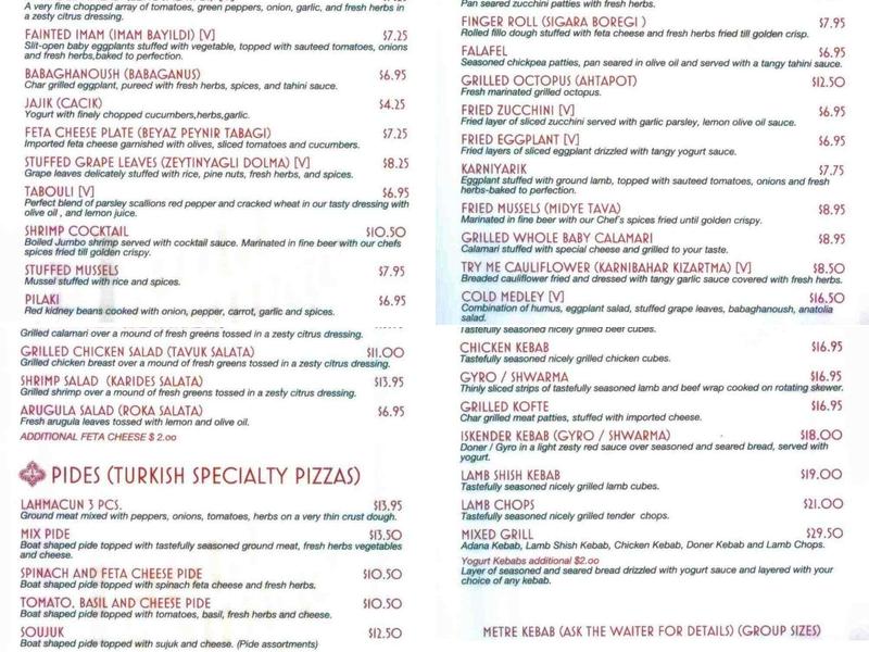 Spazio Menu