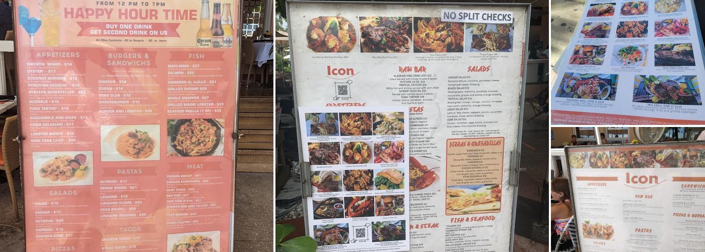 Icon on Ocean Menu