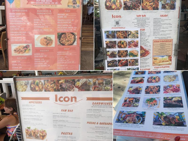 Icon on Ocean Menu