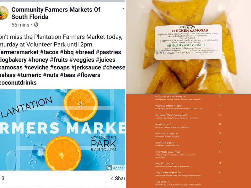 NISHAS FLAVORS OF INDIA LLC Menu