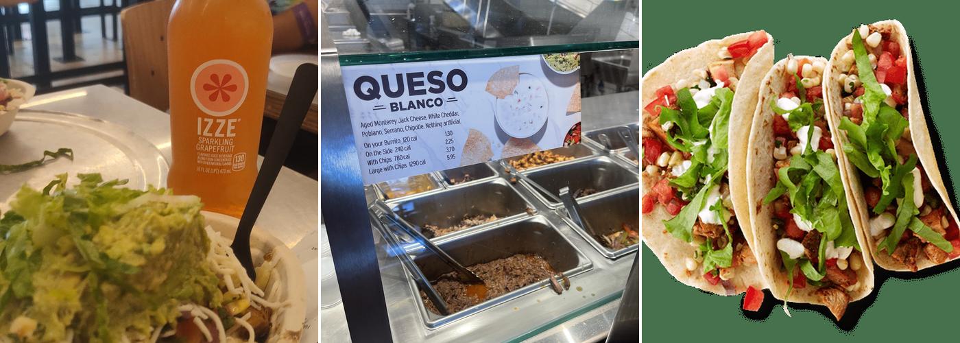 Chipotle Mexican Grill Menu