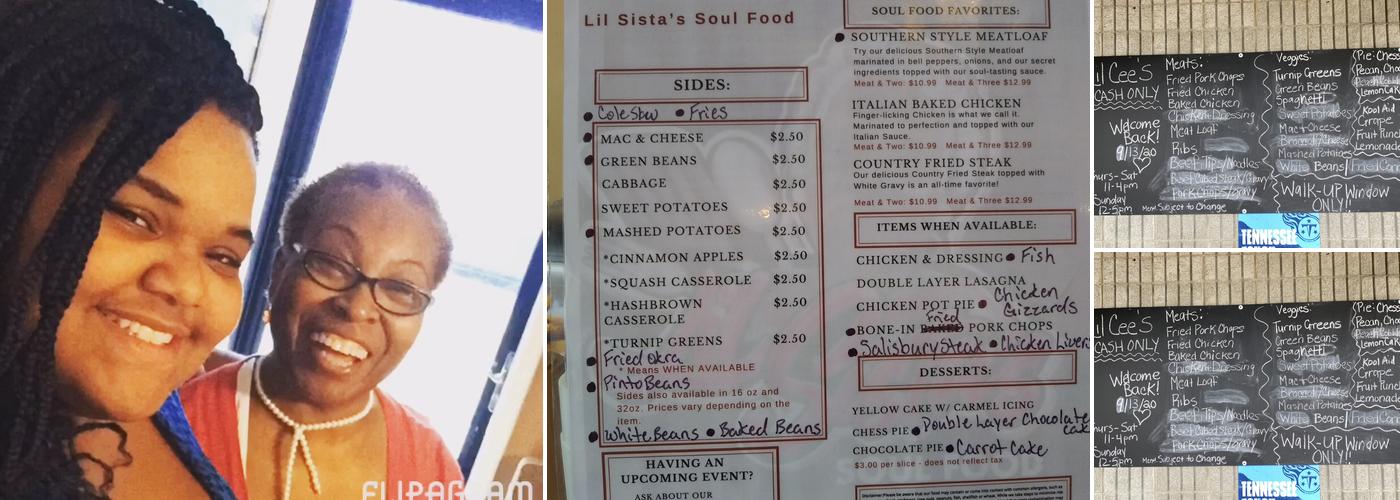 Lil Cee's Menu