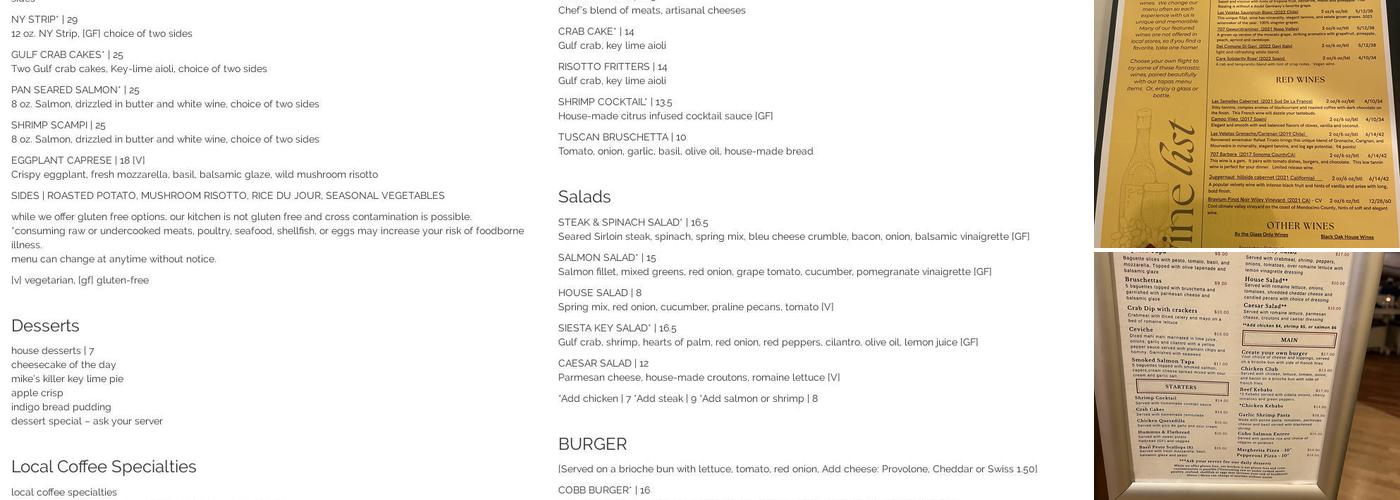 Offshore Tapas And Wine Bar Menu