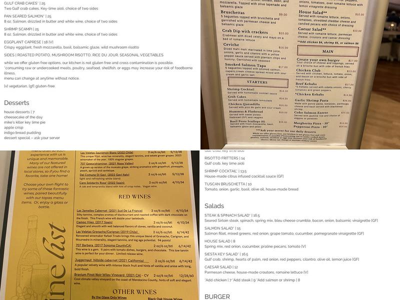 Offshore Tapas And Wine Bar Menu