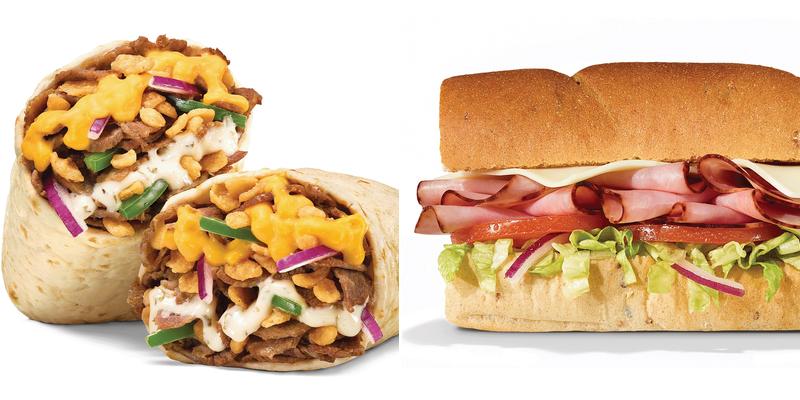 Subway Menu