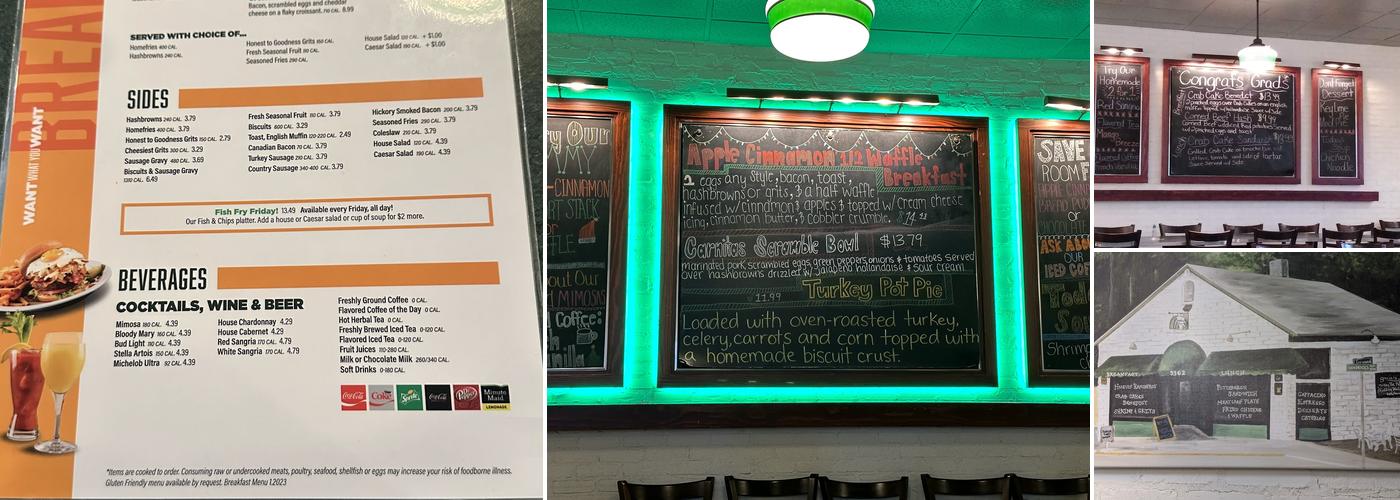 Metro Diner Menu