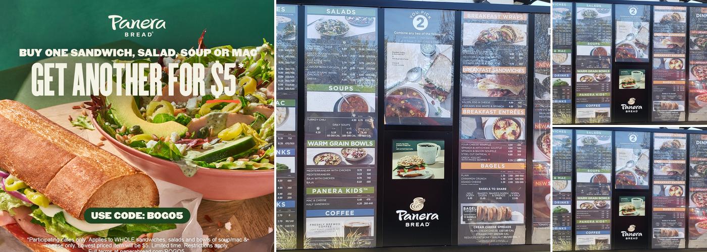 Panera Bread Menu
