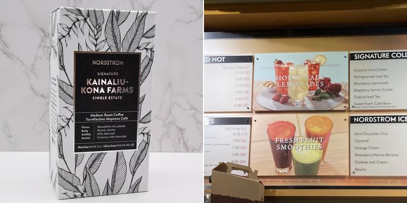 Nordstrom Ebar Artisan Coffee Menu