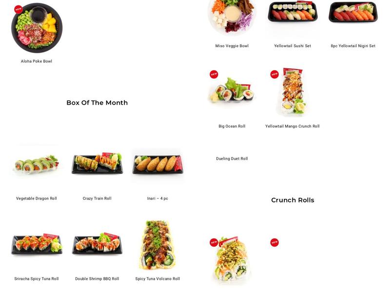 Genji Express Menu